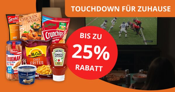 Touchdown für Zuhause - Deine Angebote zur Football Party