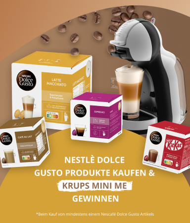 Nescafe Dolce Gusto Gewinnspiel