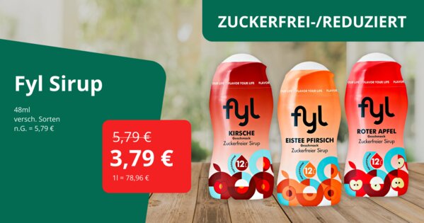 Zuckerfrei-/reduziert - Fyl