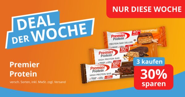 Deal der Woche: Premier Protein