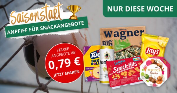 Bundesliga-Snack-Angebote sichern