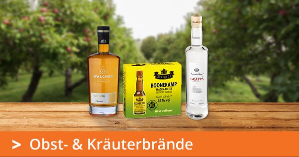 Obst- & Kräuterbrände